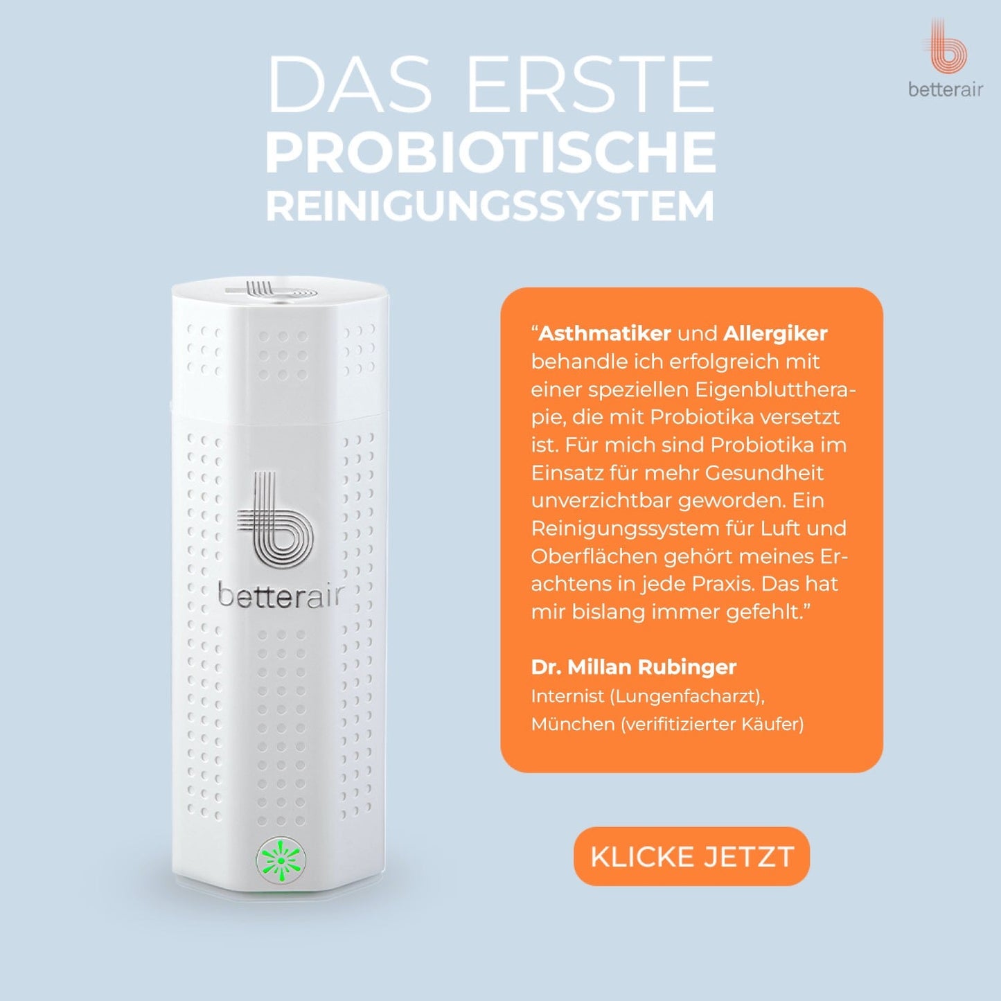 betterair BioLogic® Diffusor
